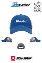 Richardson 111 Garment Washed Trucker - Auburn Winwater