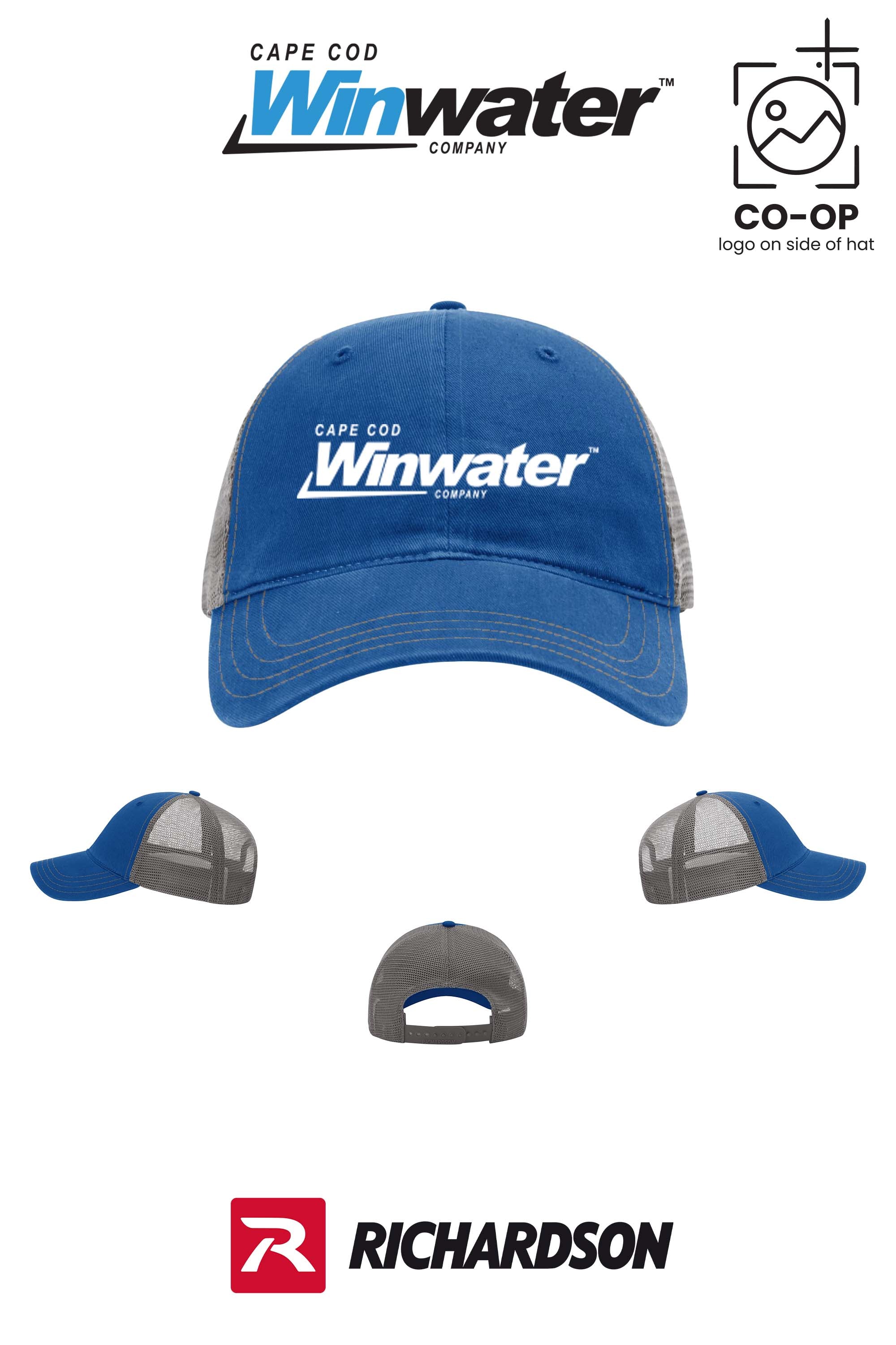 Richardson 111 Garment Washed Trucker - Winwater Cape Cod