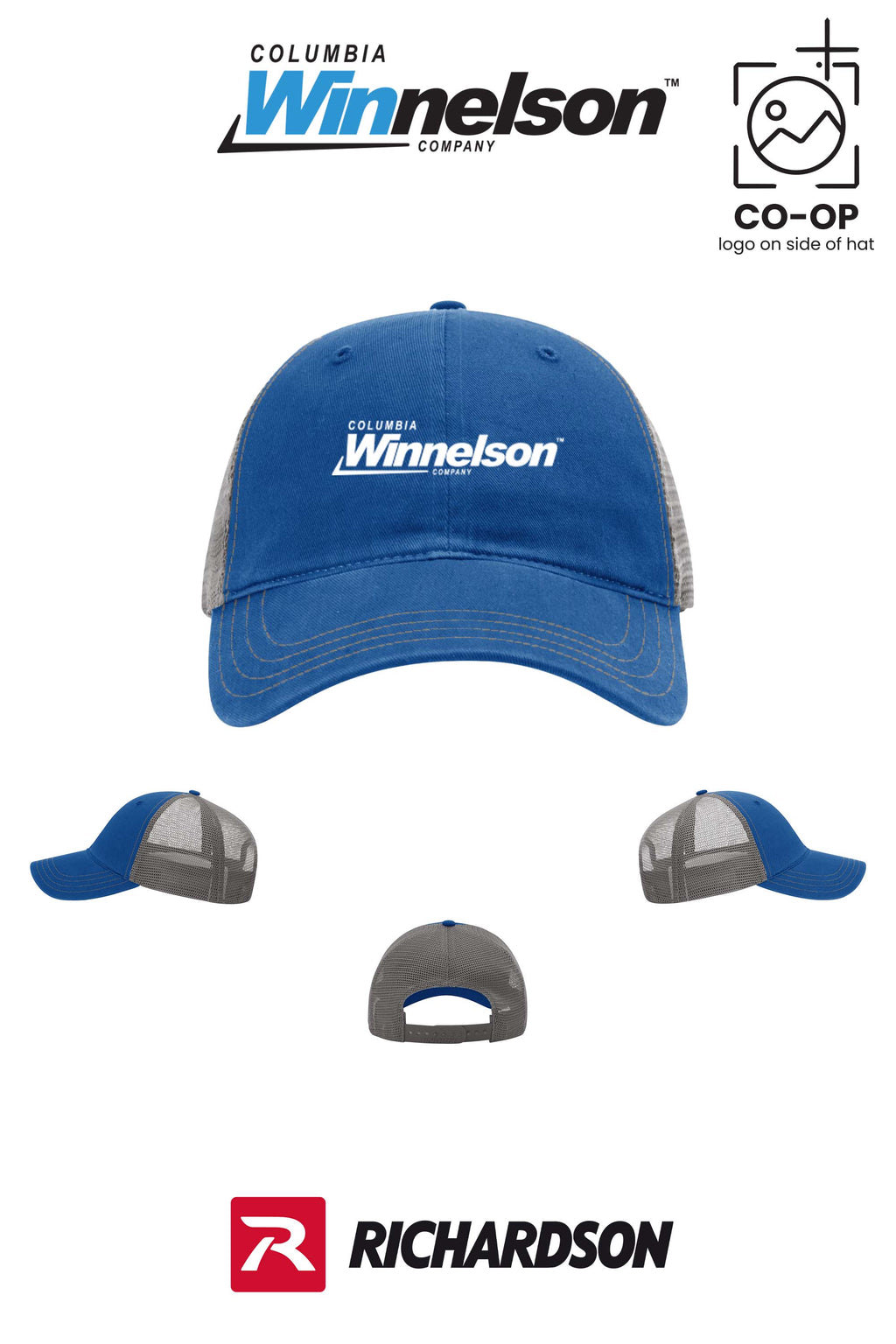Richardson 111 Garment Washed Trucker - Columbia MO Winnelson