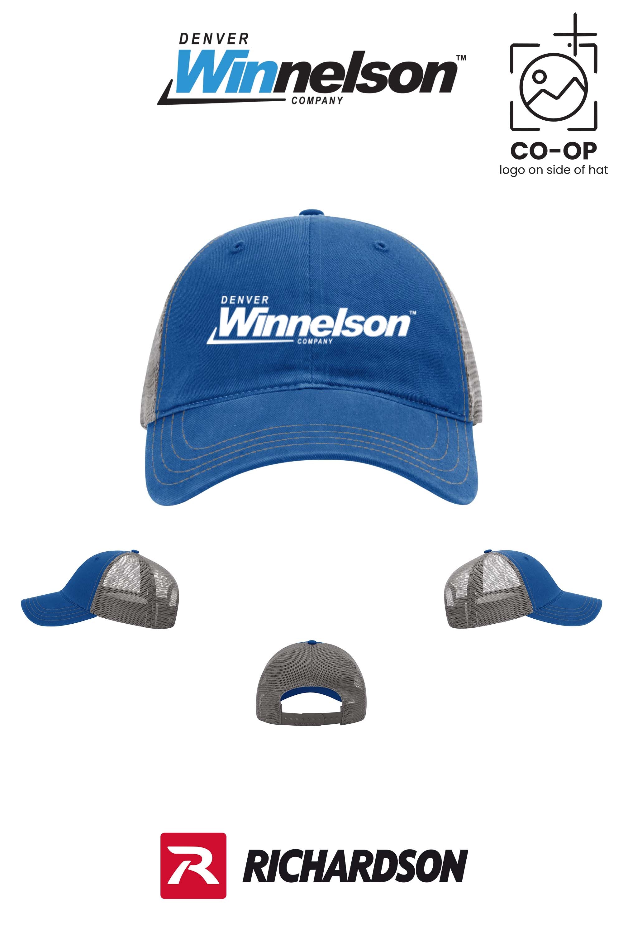 Richardson 111 Garment Washed Trucker - Denver Winnelson