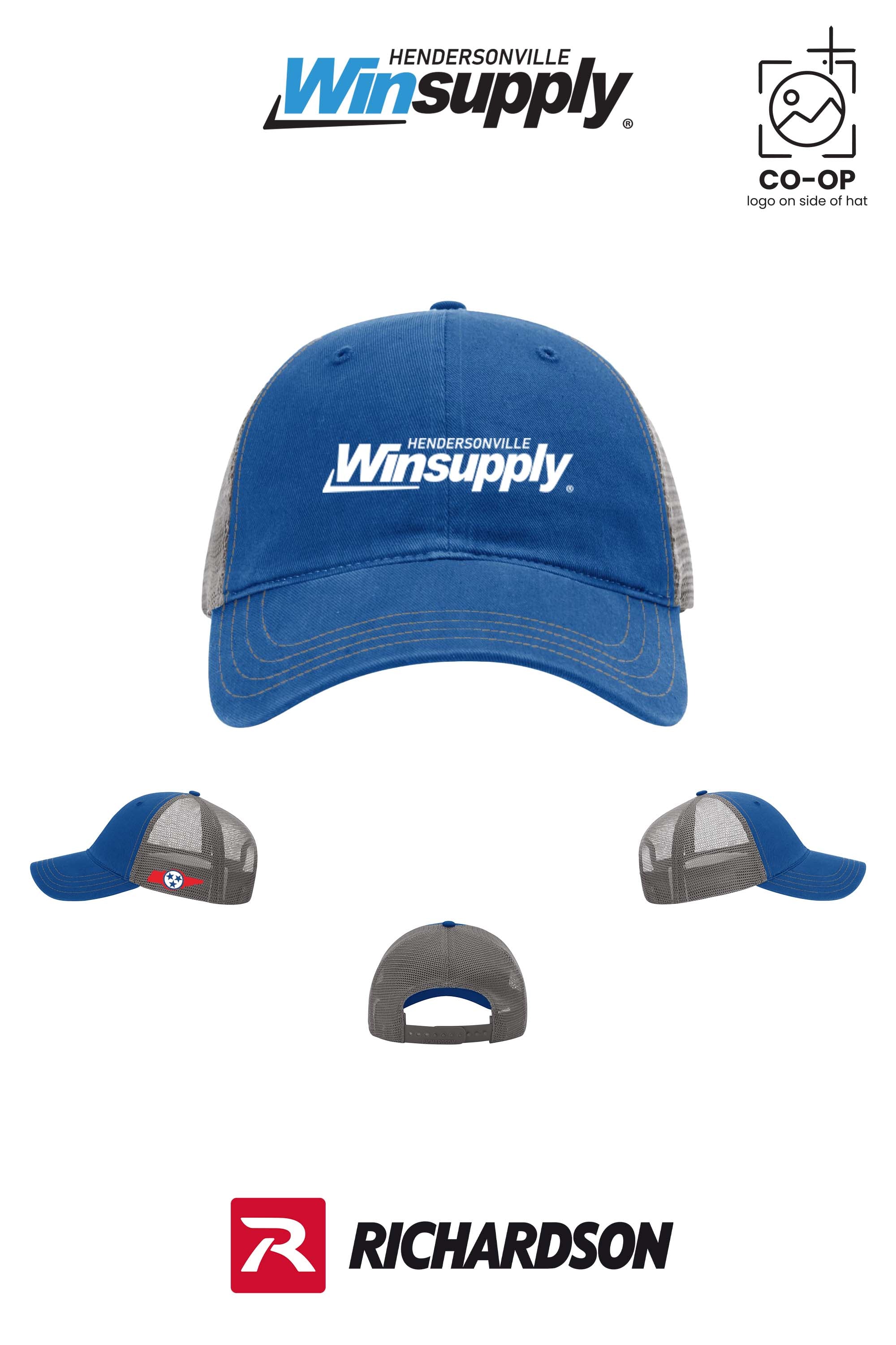Richardson 111 Garment Washed Trucker - Winsupply of Hendersonville