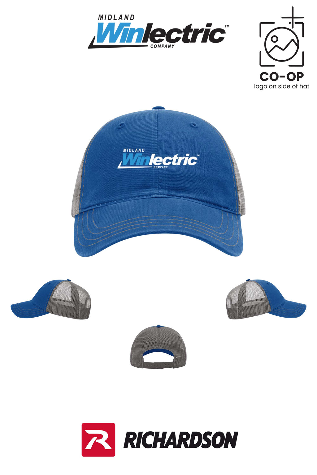 Richardson 111 Garment Washed Trucker - Winlectric of Midland