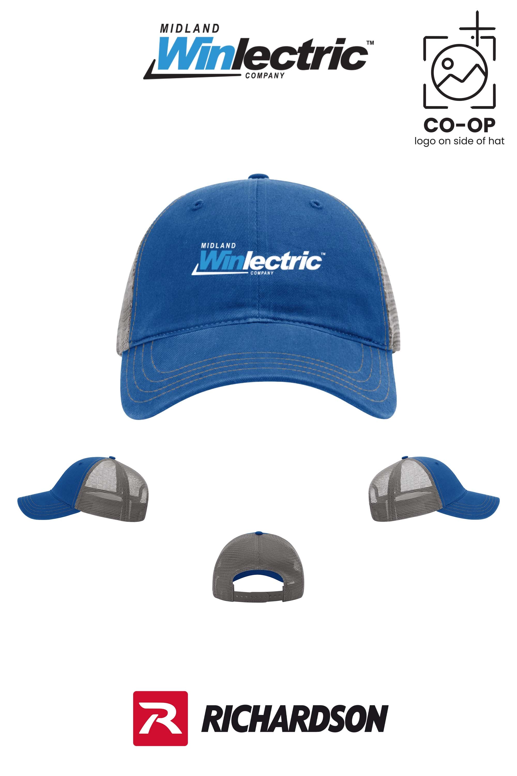 Richardson 111 Garment Washed Trucker - Winlectric of Midland