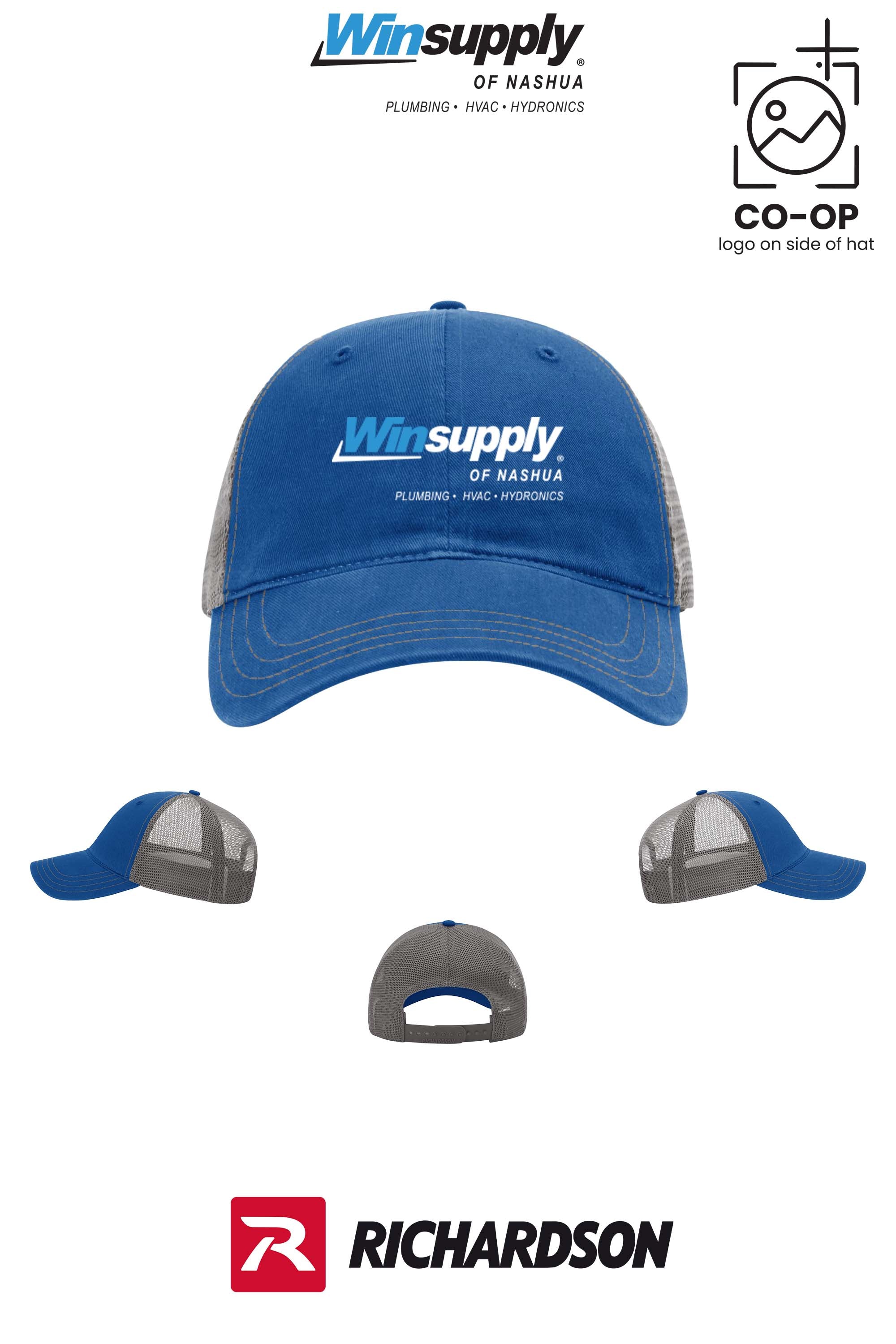 Richardson 111 Garment Washed Trucker - Winsupply of Nashua