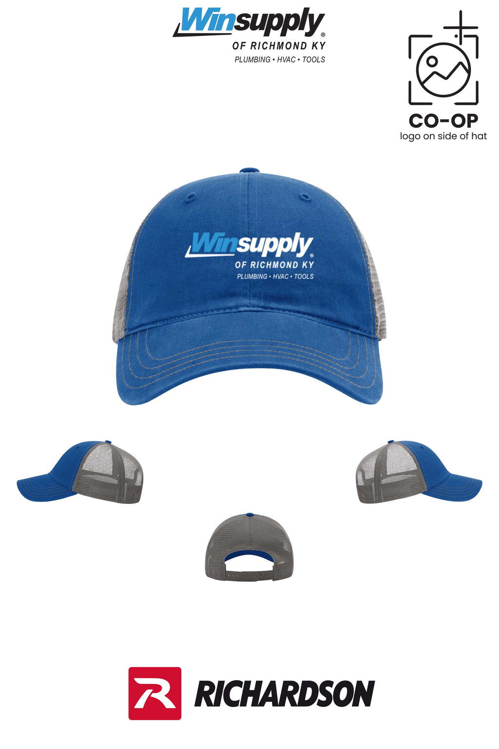 Richardson 111 Garment Washed Trucker - Winsupply of Richmond KY
