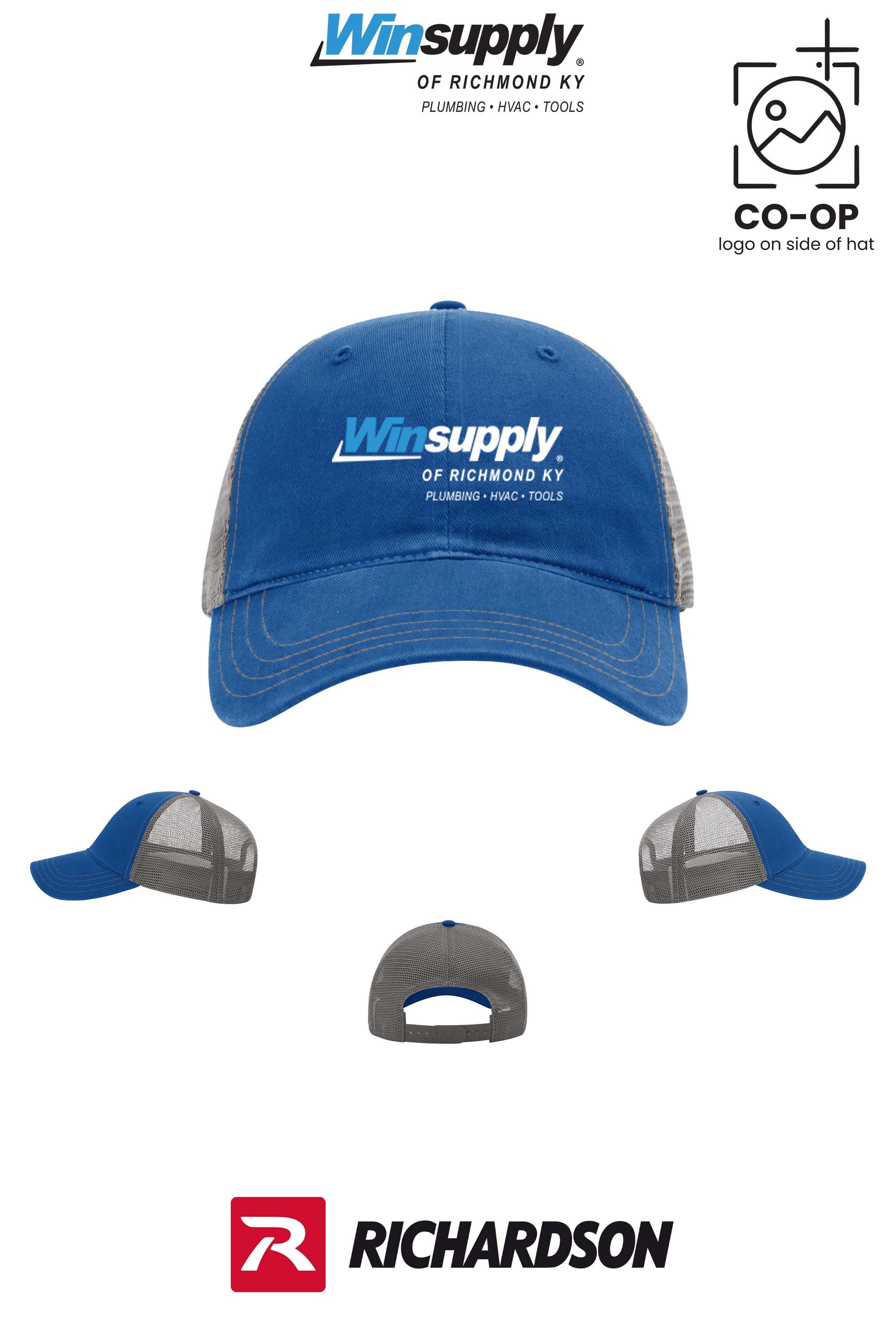 Richardson 111 Garment Washed Trucker - Winsupply of Richmond KY