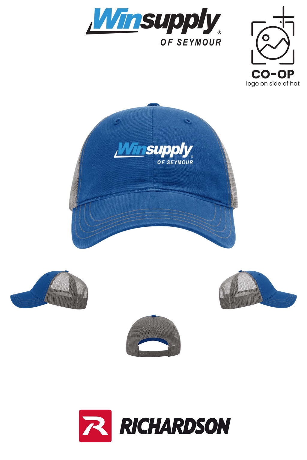 Richardson 111 Garment Washed Trucker - Winsupply of Seymour IN