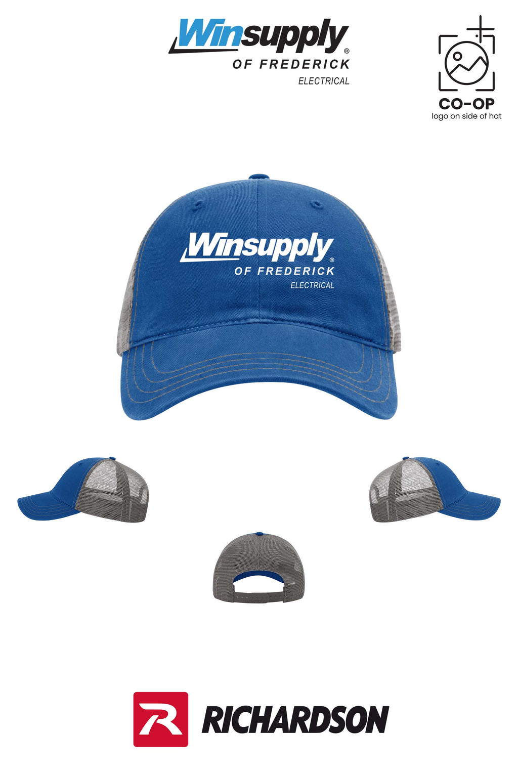 Richardson 111 Garment Washed Trucker - Winsupply of Frederick