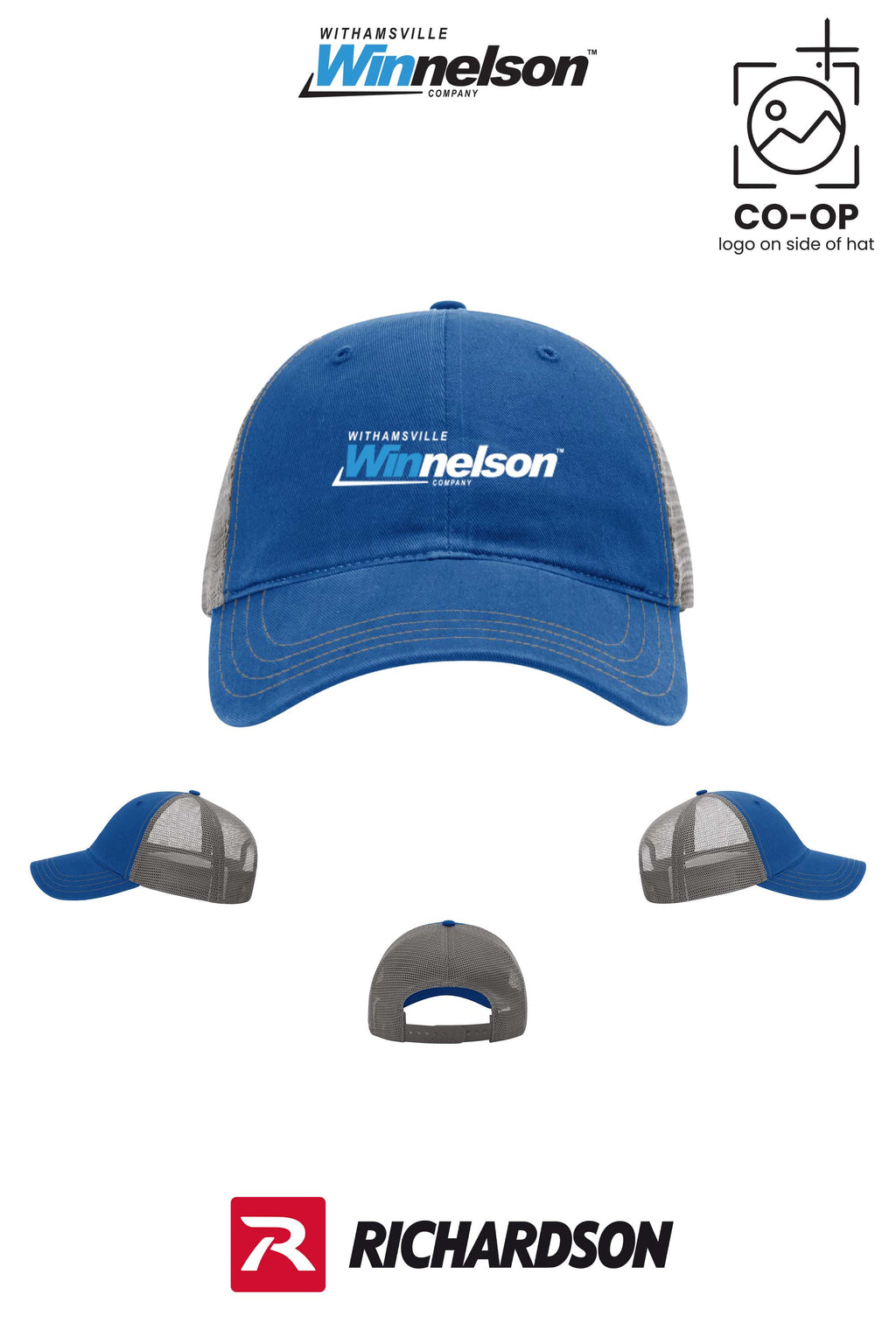 Richardson 111 Garment Washed Trucker - Withamsville Winnelson