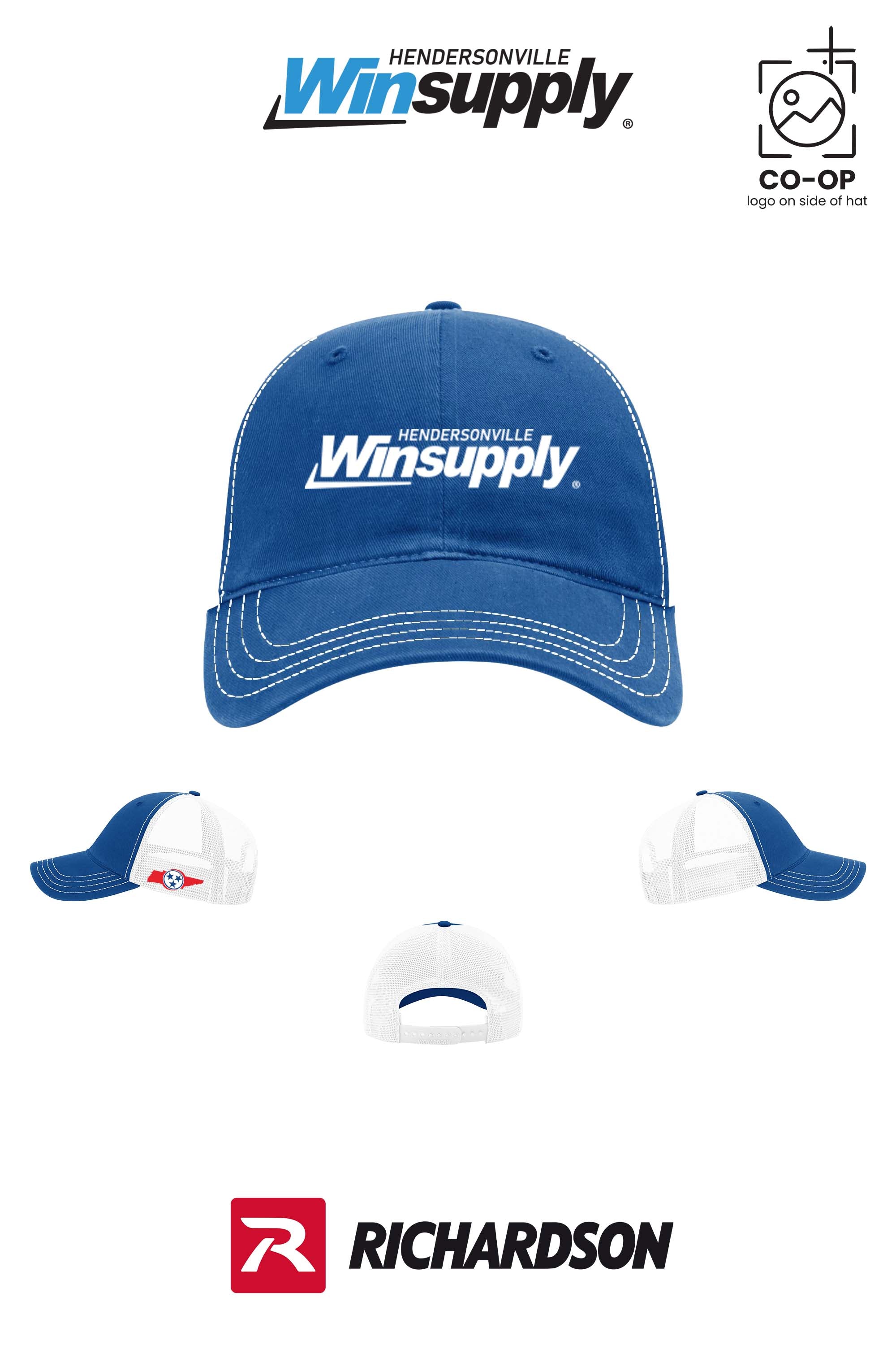 Richardson 111 Garment Washed Trucker - Winsupply of Hendersonville