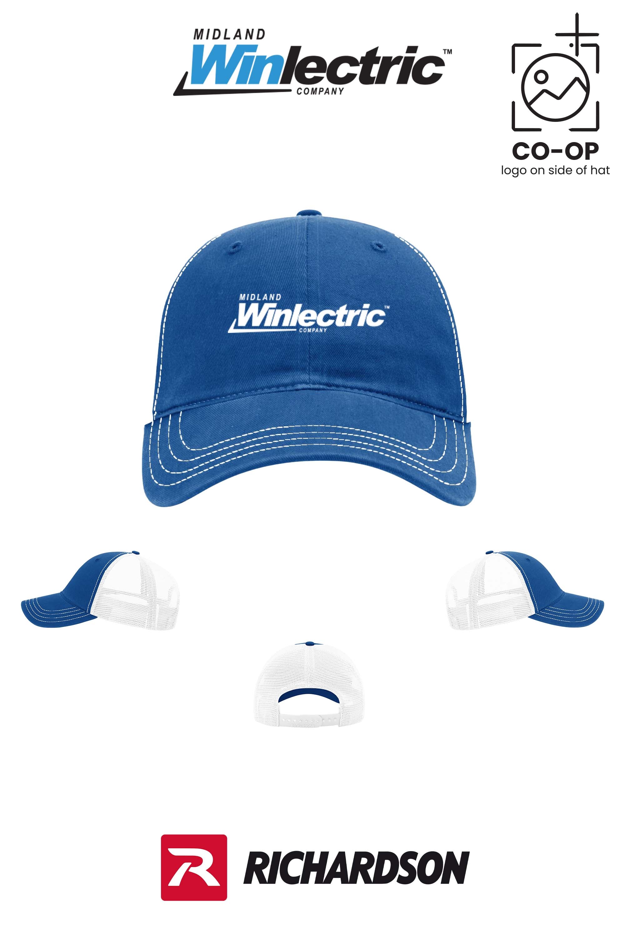 Richardson 111 Garment Washed Trucker - Winlectric of Midland