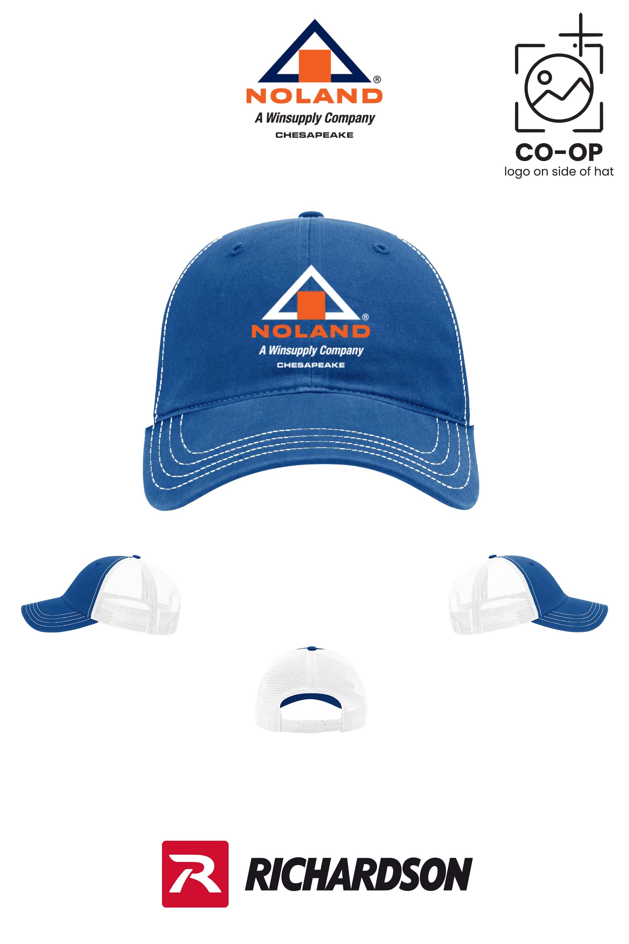 Richardson 111 Garment Washed Trucker - Noland Company Chesapeake