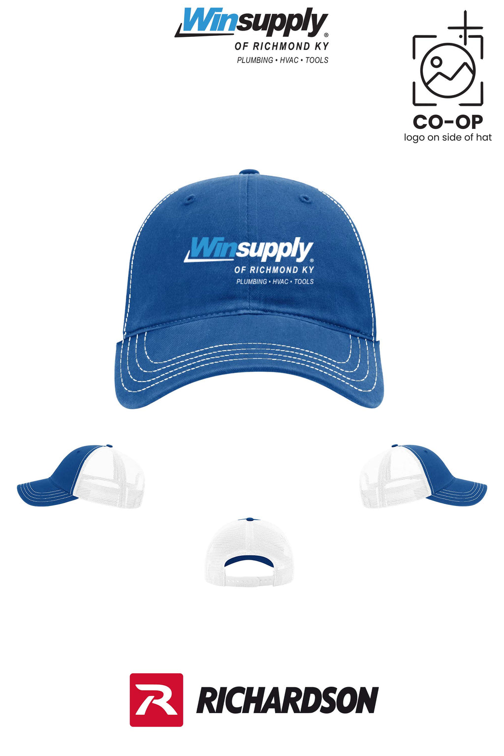 Richardson 111 Garment Washed Trucker - Winsupply of Richmond KY