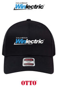 **BULK BUY SPECIAL** OTTO CAP® 6 Panel Mid Profile Mesh Back Trucker Hat - Columbus Winlectric