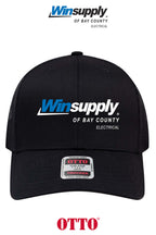 **BULK BUY SPECIAL** OTTO CAP® 6 Panel Mid Profile Mesh Back Trucker Hat - Winsupply Bay County FL