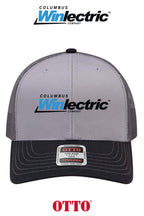 **BULK BUY SPECIAL** OTTO CAP® 6 Panel Mid Profile Mesh Back Trucker Hat - Columbus Winlectric