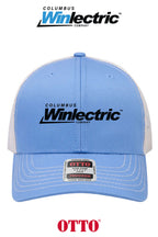 **BULK BUY SPECIAL** OTTO CAP® 6 Panel Mid Profile Mesh Back Trucker Hat - Columbus Winlectric