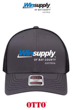 **BULK BUY SPECIAL** OTTO CAP® 6 Panel Mid Profile Mesh Back Trucker Hat - Winsupply Bay County FL