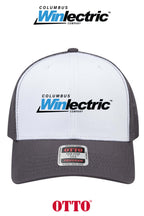 **BULK BUY SPECIAL** OTTO CAP® 6 Panel Mid Profile Mesh Back Trucker Hat - Columbus Winlectric