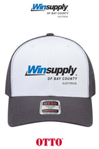 **BULK BUY SPECIAL** OTTO CAP® 6 Panel Mid Profile Mesh Back Trucker Hat - Winsupply Bay County FL