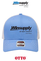 **BULK BUY SPECIAL** OTTO CAP® 6 Panel Mid Profile Mesh Back Trucker Hat - Winsupply Bay County FL