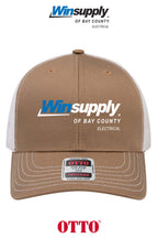 **BULK BUY SPECIAL** OTTO CAP® 6 Panel Mid Profile Mesh Back Trucker Hat - Winsupply Bay County FL