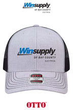 **BULK BUY SPECIAL** OTTO CAP® 6 Panel Mid Profile Mesh Back Trucker Hat - Winsupply Bay County FL