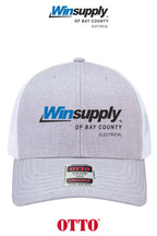 **BULK BUY SPECIAL** OTTO CAP® 6 Panel Mid Profile Mesh Back Trucker Hat - Winsupply Bay County FL