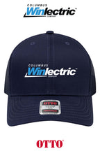**BULK BUY SPECIAL** OTTO CAP® 6 Panel Mid Profile Mesh Back Trucker Hat - Columbus Winlectric
