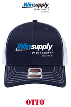 **BULK BUY SPECIAL** OTTO CAP® 6 Panel Mid Profile Mesh Back Trucker Hat - Winsupply Bay County FL