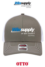 **BULK BUY SPECIAL** OTTO CAP® 6 Panel Mid Profile Mesh Back Trucker Hat - Winsupply Bay County FL