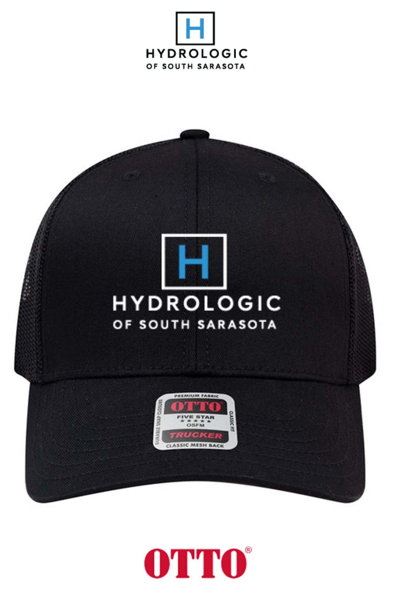 **BULK BUY SPECIAL** OTTO CAP® 6 Panel Mid Profile Mesh Back Trucker Hat - Winsupply Sarasota FL Co.