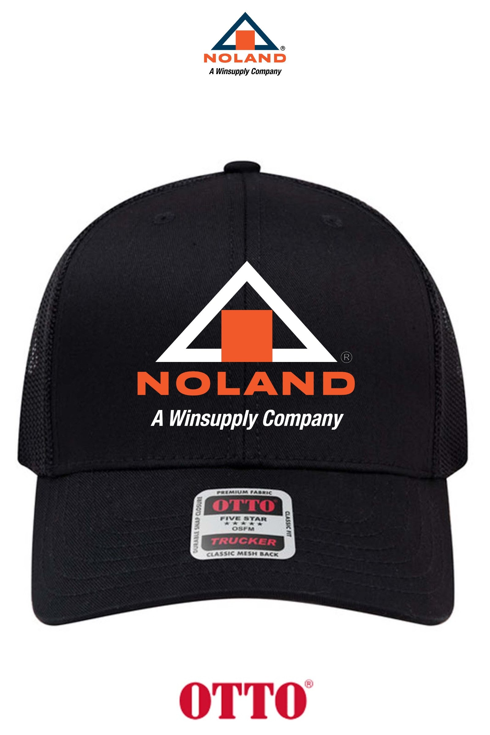 **BULK BUY SPECIAL** OTTO CAP® 6 Panel Mid Profile Mesh Back Trucker Hat - Harrison Noland