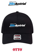 **BULK BUY SPECIAL** OTTO CAP® 6 Panel Mid Profile Mesh Back Trucker Hat - Santa Clara Windustrial