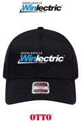 **BULK BUY SPECIAL** OTTO CAP® 6 Panel Mid Profile Mesh Back Trucker Hat - Douglasville Winlectric