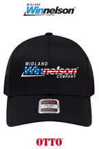 **BULK BUY SPECIAL** OTTO CAP® 6 Panel Mid Profile Mesh Back Trucker Hat - Midland Winnelson - Patriot