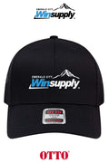 **BULK BUY SPECIAL** OTTO CAP® 6 Panel Mid Profile Mesh Back Trucker Hat - Winsupply Emerald City