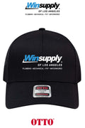 **BULK BUY SPECIAL** OTTO CAP® 6 Panel Mid Profile Mesh Back Trucker Hat - Winsupply of Los Angeles CA