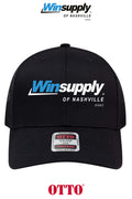 **BULK BUY SPECIAL** OTTO CAP® 6 Panel Mid Profile Mesh Back Trucker Hat - Winsupply of Nashville HVAC