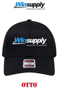 **BULK BUY SPECIAL** OTTO CAP® 6 Panel Mid Profile Mesh Back Trucker Hat - Winsupply NE Albuquerque NM Co.