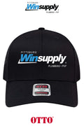 **BULK BUY SPECIAL** OTTO CAP® 6 Panel Mid Profile Mesh Back Trucker Hat - Pittsburg Winsupply