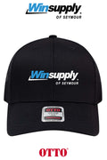 **BULK BUY SPECIAL** OTTO CAP® 6 Panel Mid Profile Mesh Back Trucker Hat - Winsupply of Seymour IN