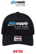 **BULK BUY SPECIAL** OTTO CAP® 6 Panel Mid Profile Mesh Back Trucker Hat - Winsupply of West Phoenix