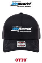 **BULK BUY SPECIAL** OTTO CAP® 6 Panel Mid Profile Mesh Back Trucker Hat - Inland Empire Windustrial