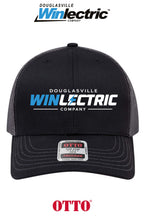 **BULK BUY SPECIAL** OTTO CAP® 6 Panel Mid Profile Mesh Back Trucker Hat - Douglasville Winlectric