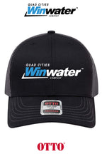 **BULK BUY SPECIAL** OTTO CAP® 6 Panel Mid Profile Mesh Back Trucker Hat - Quad Cities Winwater