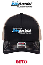 **BULK BUY SPECIAL** OTTO CAP® 6 Panel Mid Profile Mesh Back Trucker Hat - Inland Empire Windustrial