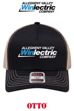 **BULK BUY SPECIAL** OTTO CAP® 6 Panel Mid Profile Mesh Back Trucker Hat - Allegheny Valley Winlectric