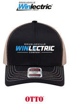 **BULK BUY SPECIAL** OTTO CAP® 6 Panel Mid Profile Mesh Back Trucker Hat - Douglasville Winlectric
