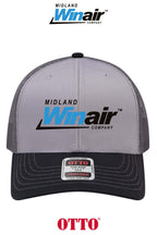 **BULK BUY SPECIAL** OTTO CAP® 6 Panel Mid Profile Mesh Back Trucker Hat - Midland Winair